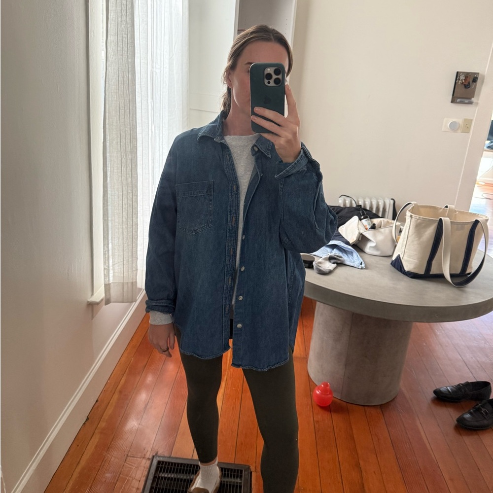 Denim forum Button-Up Shirt